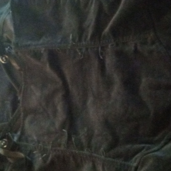 VTG Lip Service Goth Velvet Webbed Gown - Picture 7 of 8